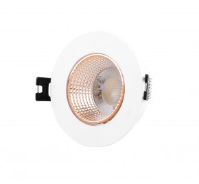 DK3061-WBR Встраиваемый светильник, IP 20, 10 Вт, GU5.3, LED, белый/бронзовый, пластик в Казани - kazan.ok-mebel.com | фото