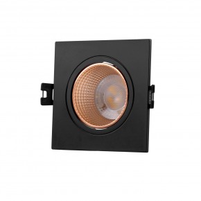 DK3071-BBR Встраиваемый светильник, IP 20, 10 Вт, GU5.3, LED, черный/бронзовый, пластик в Казани - kazan.ok-mebel.com | фото