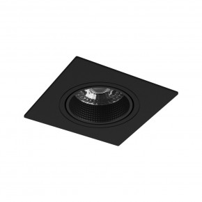 DK3071-BK Встраиваемый светильник, IP 20, 10 Вт, GU5.3, LED, черный/черный, пластик в Казани - kazan.ok-mebel.com | фото 6