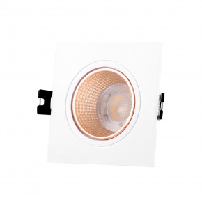 DK3071-WBR Встраиваемый светильник, IP 20, 10 Вт, GU5.3, LED, белый/бронзовый, пластик в Казани - kazan.ok-mebel.com | фото