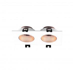 DK3072-WBR Встраиваемый светильник, IP 20, 10 Вт, GU5.3, LED, белый/бронзовый, пластик в Казани - kazan.ok-mebel.com | фото 2