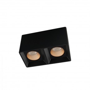 DK3085-BK+BR Светильник накладной IP 20, 10 Вт, GU5.3, LED, черный/бронзовый, пластик в Казани - kazan.ok-mebel.com | фото