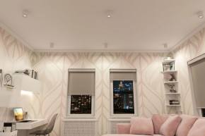 DK3090-WH+CH Светильник накладной IP 20, 10 Вт, GU5.3, LED, белый/хром, пластик в Казани - kazan.ok-mebel.com | фото 2