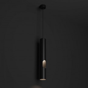 DK4045-BK Подвесной светильник, с декоративным вырезом, IP 20, до 15 Вт, LED, GU10, черный, алюминий в Казани - kazan.ok-mebel.com | фото 2