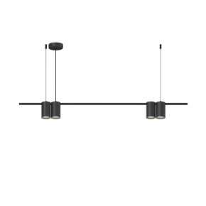 DK4061-BK Подвесной светильник ORBIT, IP20, 4xGU10 LED до 15 Вт, черный матовый, алюминий в Казани - kazan.ok-mebel.com | фото 3