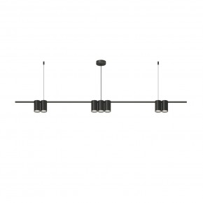 DK4063-BK Подвесной светильник ORBIT, IP20, 7xGU10 LED до 15 Вт, черный матовый, алюминий в Казани - kazan.ok-mebel.com | фото 3