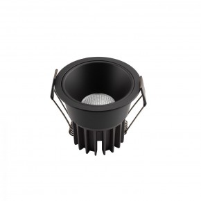 DK4500-BK Встраиваемый светильник, IP 20, 12 Вт, LED 3000, черный, алюминий в Казани - kazan.ok-mebel.com | фото