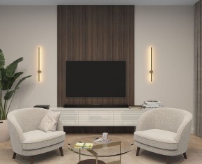 DK5012-SG Бра 800 мм, 3000К, IP20,7 Вт, матовое золото в Казани - kazan.ok-mebel.com | фото 5