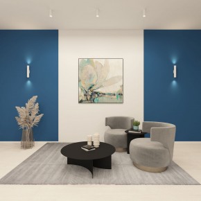 DK5022-WH Настенный светильник, IP20, до 15 Вт, LED, 2xGU10, белый, алюминий в Казани - kazan.ok-mebel.com | фото 4