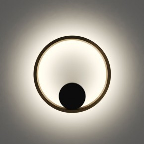 DK5060-BK+SG Бра ORBIT, IP20, 3000К, LED, 10 Вт, черный + сатинированное золото, алюминий в Казани - kazan.ok-mebel.com | фото 4