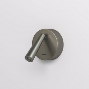 DK5072-DN Бра SHINE WALL со светодиодом, D104*H68, IP20, 3000К, 3W, RA?90, темный никель, алюминий в Казани - kazan.ok-mebel.com | фото 2