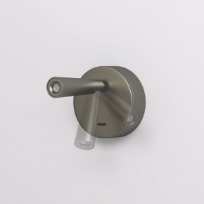 DK5072-DN Бра SHINE WALL со светодиодом, D104*H68, IP20, 3000К, 3W, RA?90, темный никель, алюминий в Казани - kazan.ok-mebel.com | фото 3