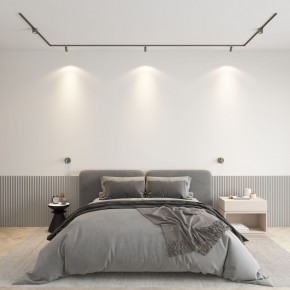 DK5072-DN Бра SHINE WALL со светодиодом, D104*H68, IP20, 3000К, 3W, RA?90, темный никель, алюминий в Казани - kazan.ok-mebel.com | фото 4