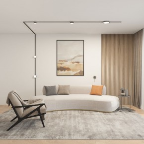 DK5072-DN Бра SHINE WALL со светодиодом, D104*H68, IP20, 3000К, 3W, RA?90, темный никель, алюминий в Казани - kazan.ok-mebel.com | фото 5
