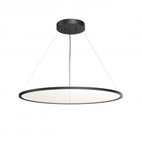 DK6620-BK Подвесной горизонтальный светильник Veil со светодиодом H900 d1000 220V 82W 3000-6000K IP20 черный алюминий в Казани - kazan.ok-mebel.com | фото 4