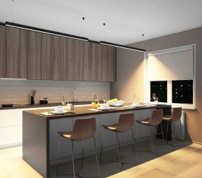 DK9153-BK Линейный светильник 42W 1500mm 3000K, черный в Казани - kazan.ok-mebel.com | фото 7
