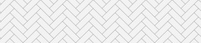 Фартук Метро керамик (белая) CPL пластик МДФ 6 мм в Казани - kazan.ok-mebel.com | фото 1