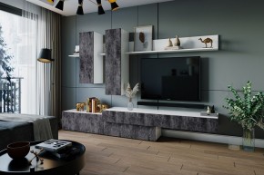ФРИДА Гостиная (Белый/Обсидиан) в Казани - kazan.ok-mebel.com | фото