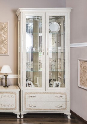 Гостиная Патрисия 2+тв+2 (крем корень глянец) в Казани - kazan.ok-mebel.com | фото 3