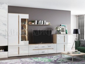 КИМ Шкаф с подсветкой (белый) в Казани - kazan.ok-mebel.com | фото 7