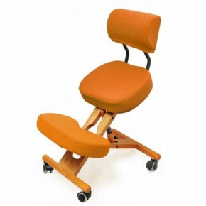 Коленный стул со спинкой Smartstool KW02В + Чехлы в Казани - kazan.ok-mebel.com | фото 4