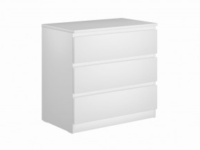 Комод МАЛЬТА с тремя выдвижными ящиками, цвет белый в Казани - kazan.ok-mebel.com | фото