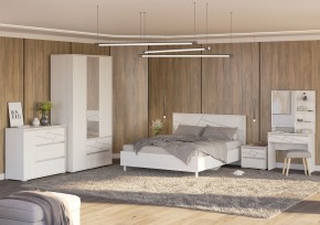 АДЕЛИНА Комод с 1дв и 3-мя ящ (белый рамух) в Казани - kazan.ok-mebel.com | фото 3