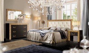 Комод Тиффани Premium черная/золото (ТФКМ-1(П) в Казани - kazan.ok-mebel.com | фото 2