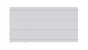 Комод Варма 6Д большой с шестью выдвижными ящиками, цвет белый в Казани - kazan.ok-mebel.com | фото 2