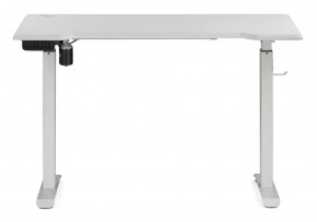 Компьютерный стол Маркос с механизмом подъема 120х75х75 белый / шагрень белая в Казани - kazan.ok-mebel.com | фото 2