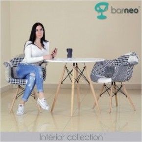 Кресло Barneo N-14 Patchwork черно-белый в Казани - kazan.ok-mebel.com | фото 3
