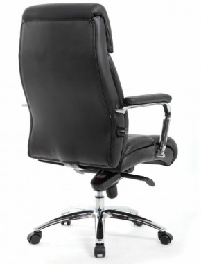 Кресло BRABIX PREMIUM "Phaeton EX-502" (кожа с компаньоном, хром, черное) 530882 в Казани - kazan.ok-mebel.com | фото 4