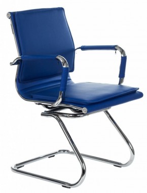 Кресло для посетителя Бюрократ CH-993-Low-V/blue синий в Казани - kazan.ok-mebel.com | фото