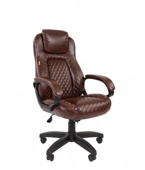 Кресло для руководителя  CHAIRMAN 432 (Экокожа коричневая) в Казани - kazan.ok-mebel.com | фото