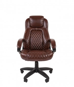 Кресло для руководителя  CHAIRMAN 432 (Экокожа коричневая) в Казани - kazan.ok-mebel.com | фото 2