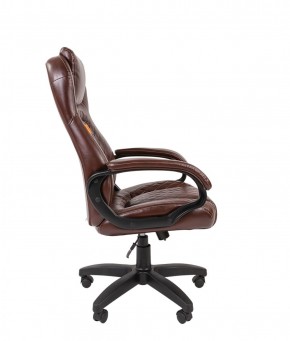 Кресло для руководителя  CHAIRMAN 432 (Экокожа коричневая) в Казани - kazan.ok-mebel.com | фото 3