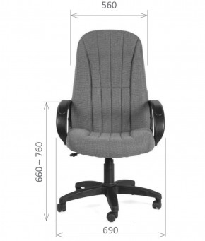 Кресло для руководителя  CHAIRMAN 685 СТ (ткань стандарт 10-356 черная) в Казани - kazan.ok-mebel.com | фото 5