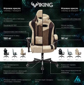 Кресло игровое Бюрократ VIKING 7 KNIGHT BL FABRIC синий в Казани - kazan.ok-mebel.com | фото 5