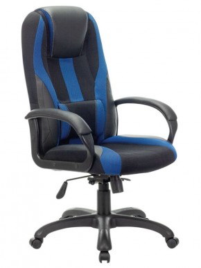 Кресло компьютерное BRABIX PREMIUM "Rapid GM-102" (экокожа/ткань, черное/синее) 532106 в Казани - kazan.ok-mebel.com | фото 1