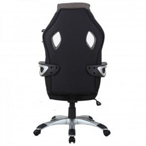 Кресло компьютерное BRABIX Techno GM-002 (ткань) черное/серое, вставки белые (531815) в Казани - kazan.ok-mebel.com | фото 6