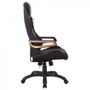Кресло компьютерное BRABIX Techno Pro GM-003 (ткань черное/серое, вставки оранжевые) 531813 в Казани - kazan.ok-mebel.com | фото 3