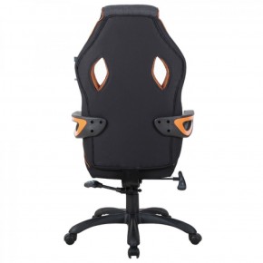Кресло компьютерное BRABIX Techno Pro GM-003 (ткань черное/серое, вставки оранжевые) 531813 в Казани - kazan.ok-mebel.com | фото 5