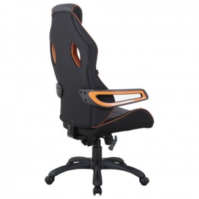 Кресло компьютерное BRABIX Techno Pro GM-003 (ткань черное/серое, вставки оранжевые) 531813 в Казани - kazan.ok-mebel.com | фото 6