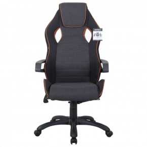Кресло компьютерное BRABIX Techno Pro GM-003 (ткань черное/серое, вставки оранжевые) 531813 в Казани - kazan.ok-mebel.com | фото 7
