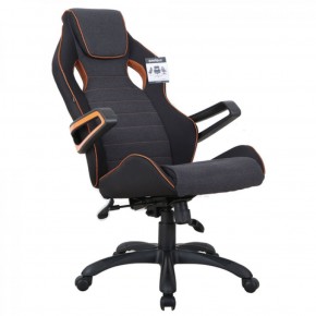 Кресло компьютерное BRABIX Techno Pro GM-003 (ткань черное/серое, вставки оранжевые) 531813 в Казани - kazan.ok-mebel.com | фото 8