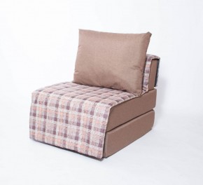 Кресло-кровать бескаркасное Харви (коричневый-квадро беж) в Казани - kazan.ok-mebel.com | фото 1