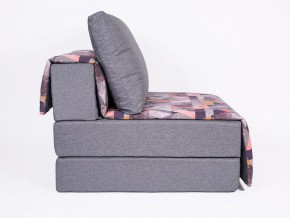 Кресло-кровать бескаркасное Харви (серый-сноу манго) в Казани - kazan.ok-mebel.com | фото 3