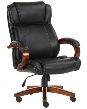 Кресло офисное BRABIX PREMIUM "Magnum EX-701" (дерево, рециклированная кожа, черное) 531827 в Казани - kazan.ok-mebel.com | фото 1