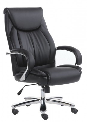 Кресло офисное BRABIX "Advance EX-575" (хром/экокожа/черное) 531825 в Казани - kazan.ok-mebel.com | фото