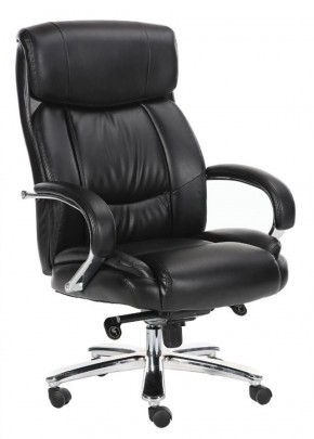 Кресло офисное BRABIX "Direct EX-580" (хром/рециклированная кожа/черное) 531824 в Казани - kazan.ok-mebel.com | фото